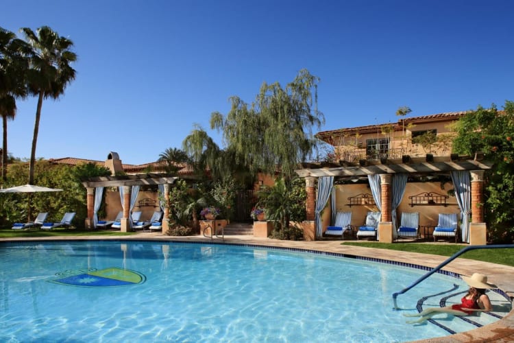 Pool cabanas